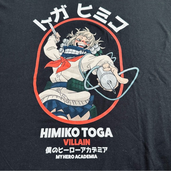 BNWT MyHeroAcademia Himiko Toga Tee - XXL - Picture 5 of 5